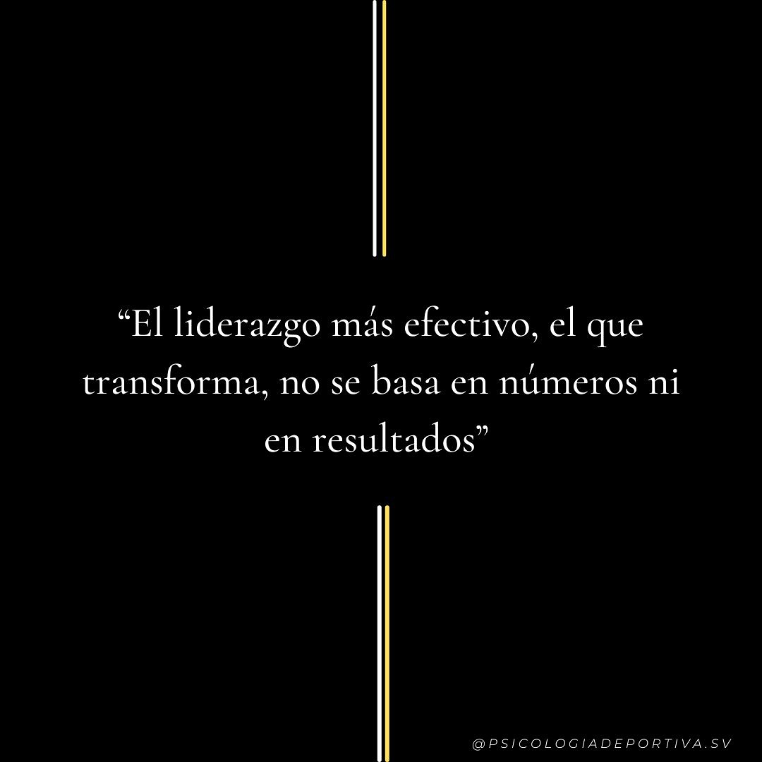 💭¿Que tipo de líder estás eligiendo ser?💭

#psicologiadeportiva.sv #liderazgo #entrenador #entrenadora